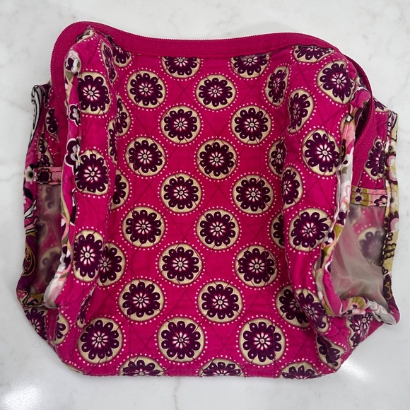 Vera Bradley - Very Berry Paisley - Medium Cosmetic Bag - Retired Pattern - Picture 7 of 8